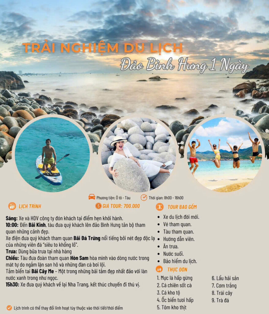 Tour Bình Hưng 1 ngày 1 Tour Bình Hưng